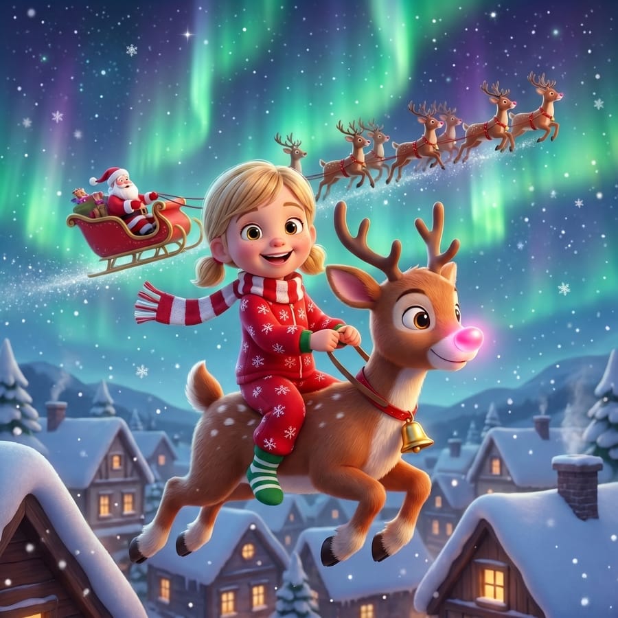 Cover: The Reindeer Who Couldn't Fly